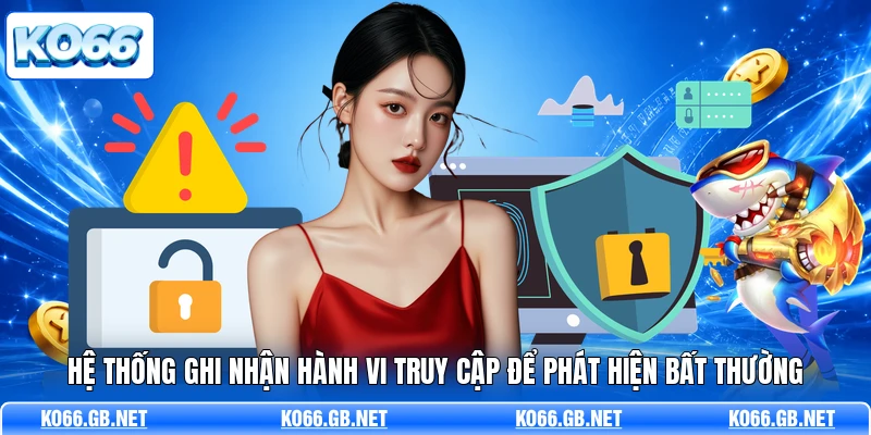 Hệ thống ghi nhận hành vi truy cập để phát hiện bất thường