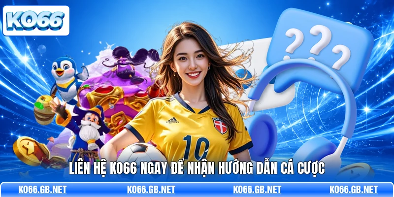 Liên hệ KO66 ngay để nhận hướng dẫn cá cược