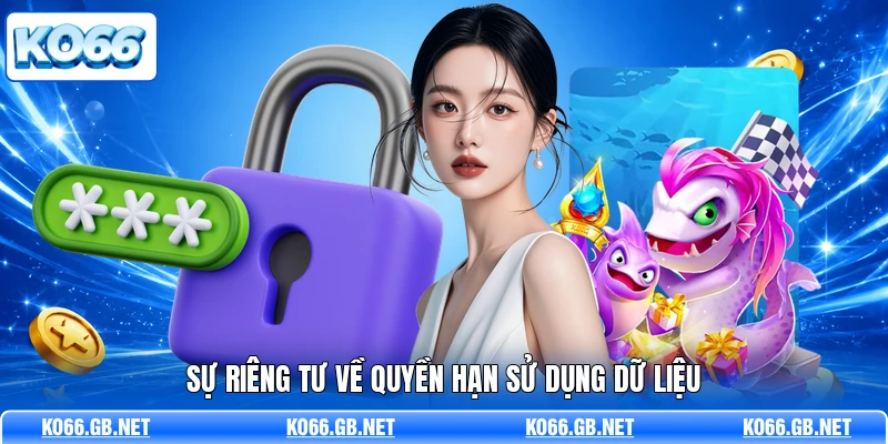 Sự riêng tư về quyền hạn sử dụng dữ liệu