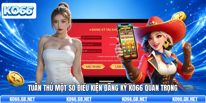 Tuân thủ một số điều kiện đăng ký KO66 quan trọng